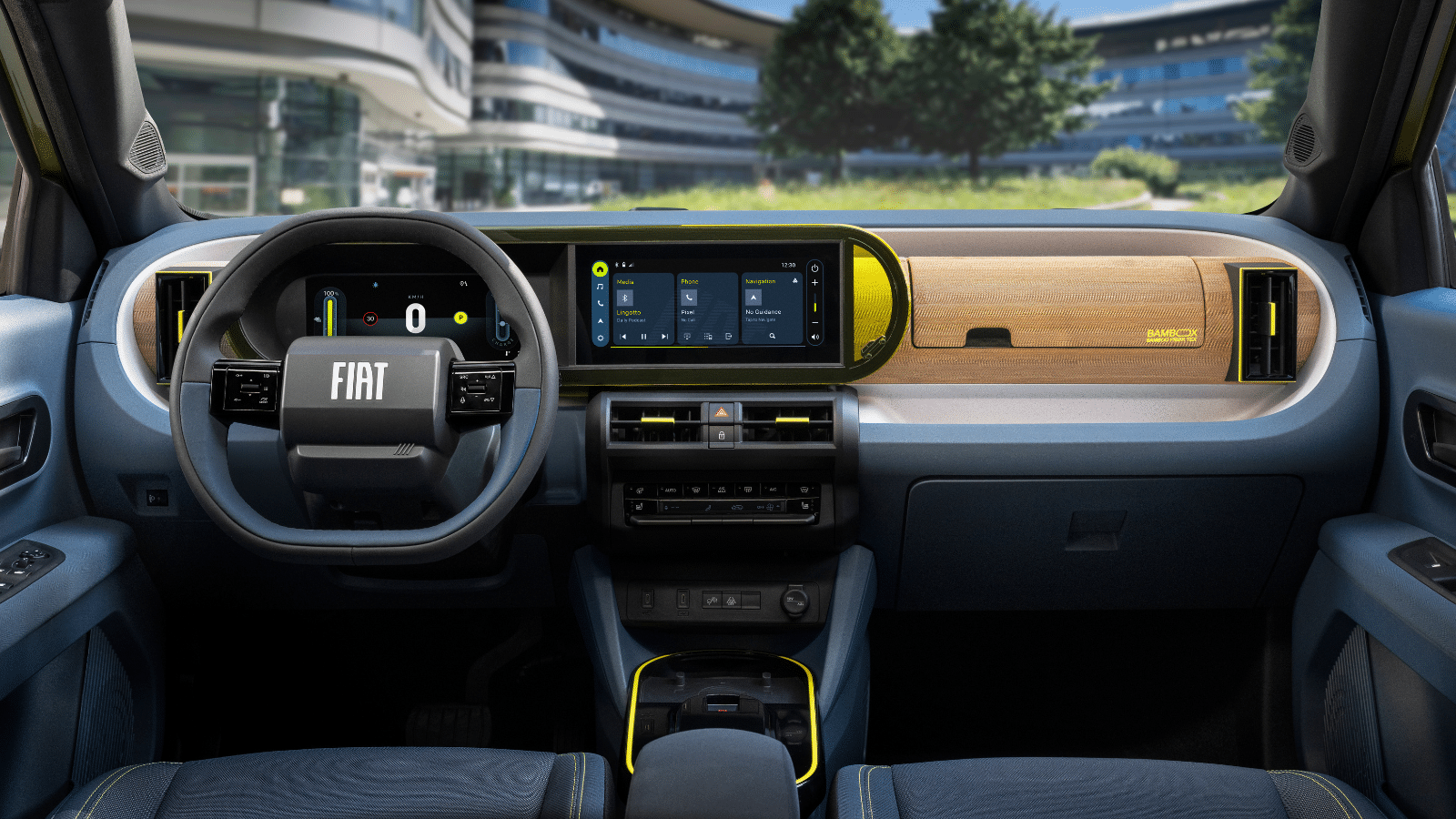 Presentation Fiat Grande Panda electrique 30