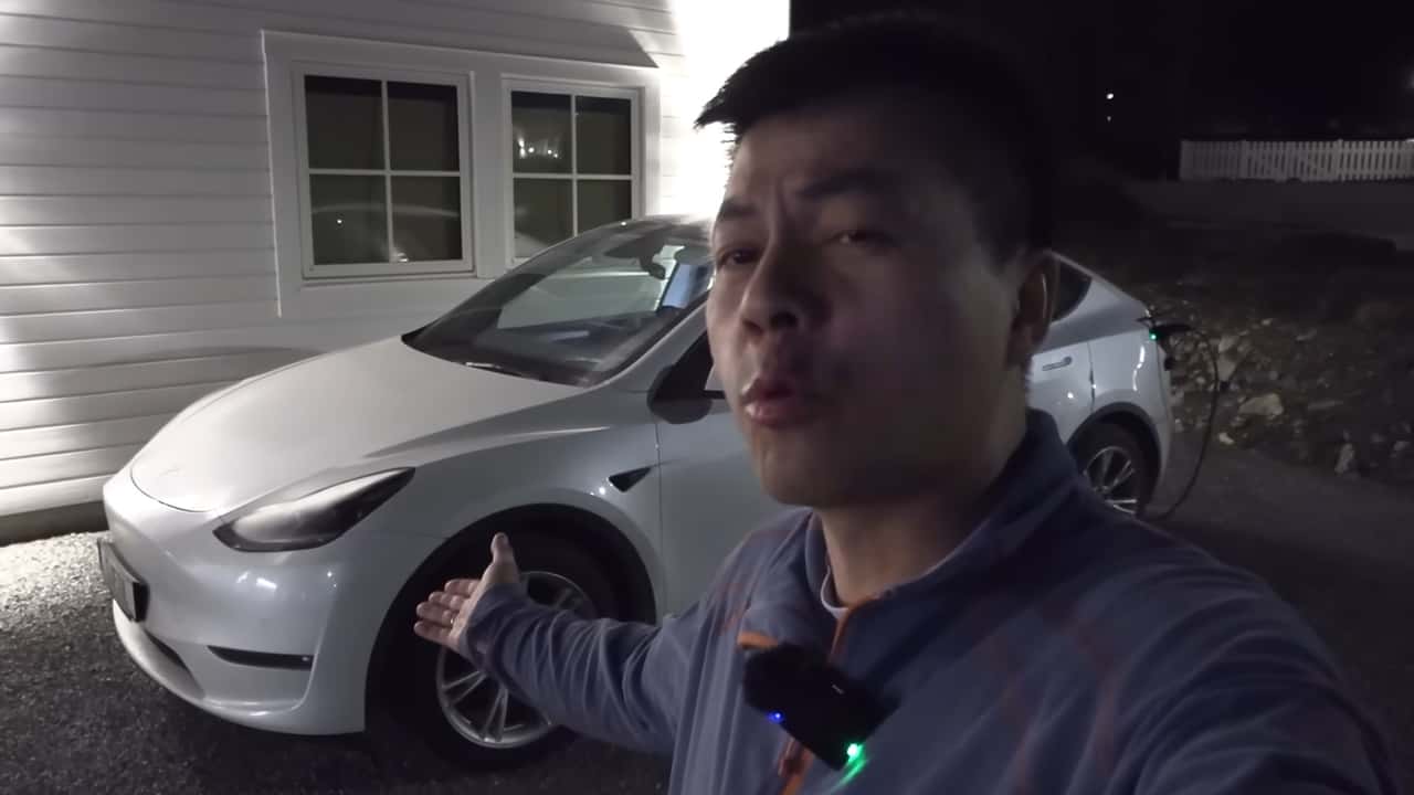 2022 tesla model y long range battery degradation test
