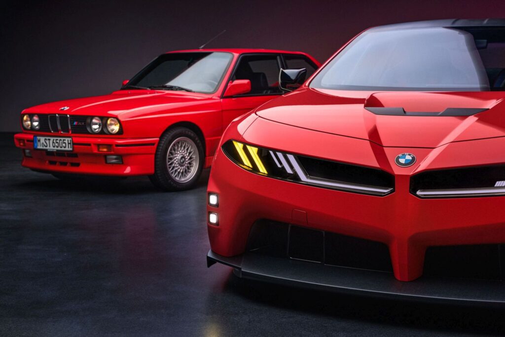 bmw m3 e30 und m concept neue klasse 1